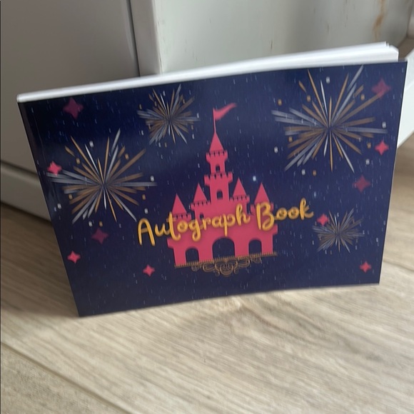 Disney Autograph Book - Pink and Navy - Picture 1 of 1